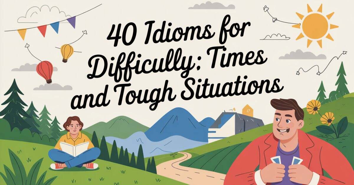 idioms-for-difficult