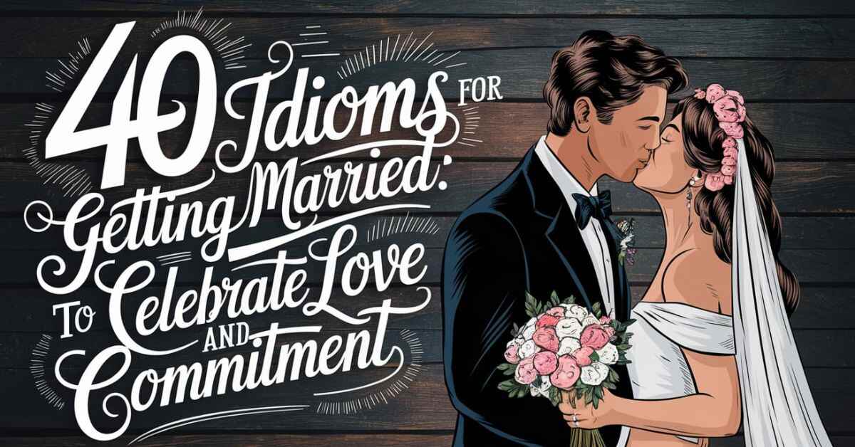 idioms-for-getting-married