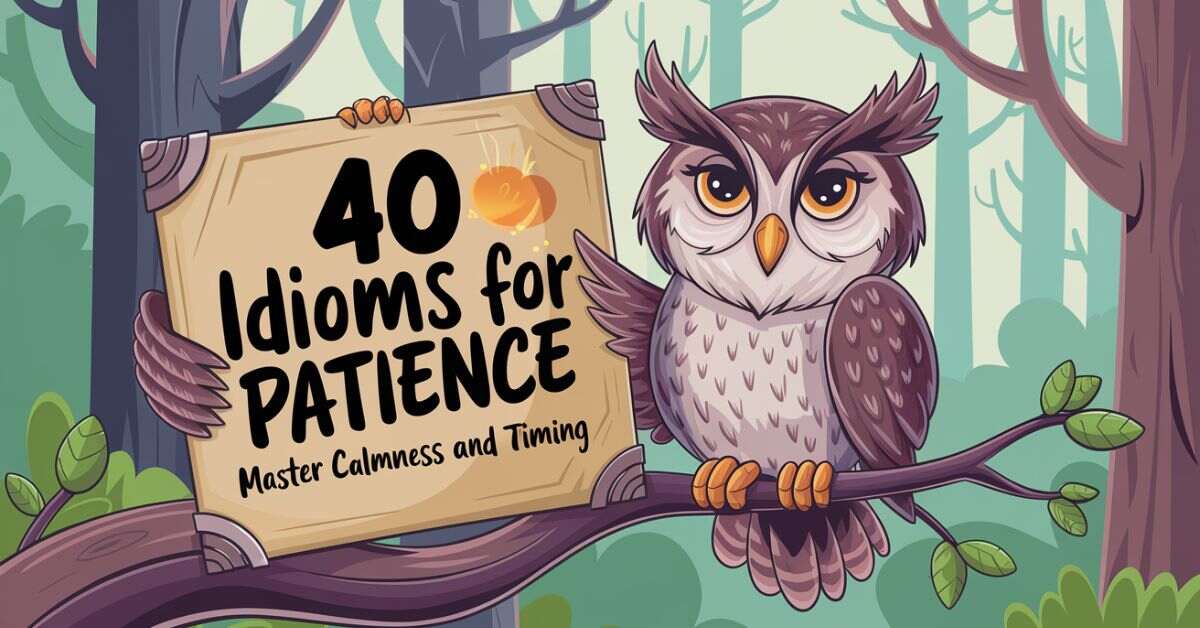 idioms-for-patience