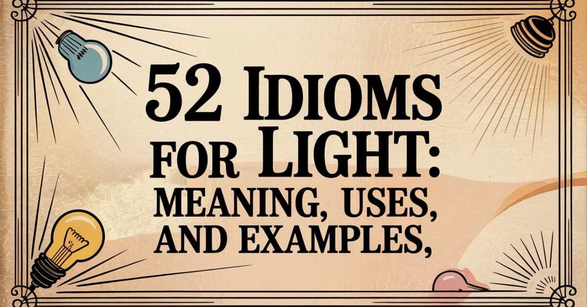 idioms-for-light