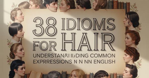 idioms-for-hair