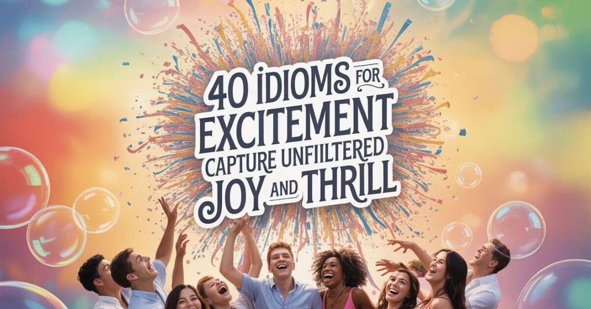 idioms-for-excitement