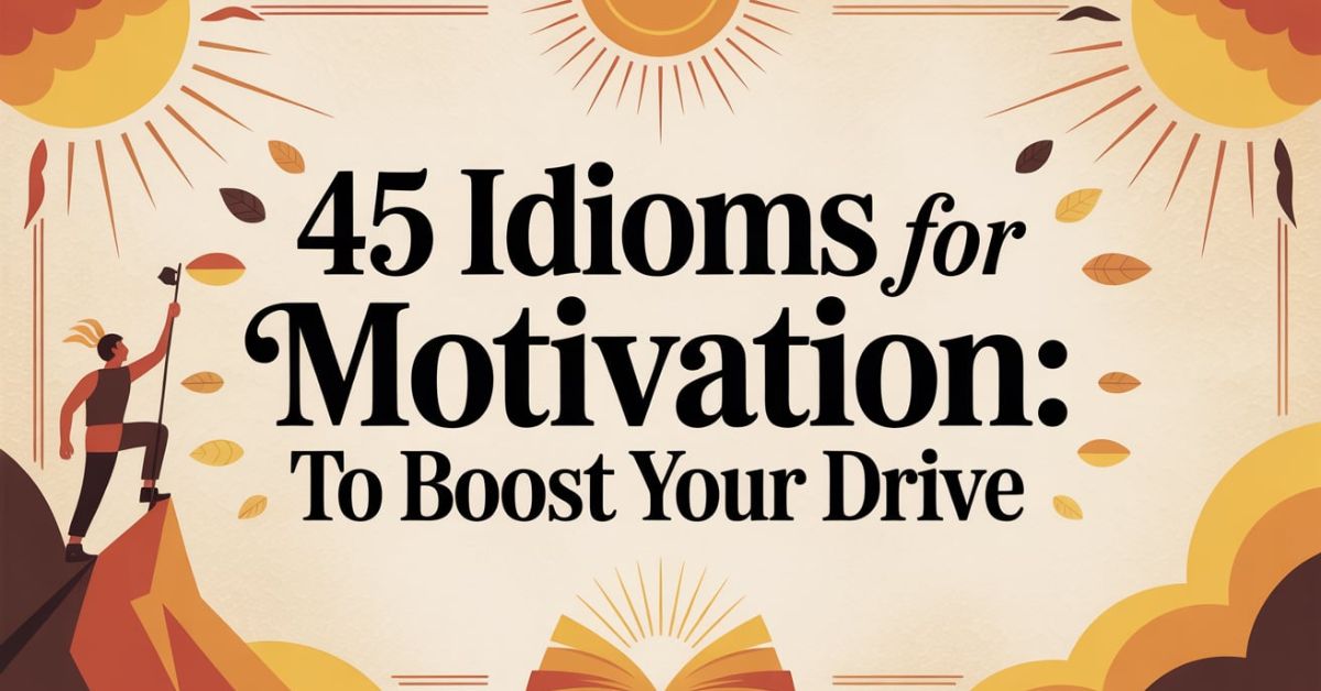 idioms-for-motivation